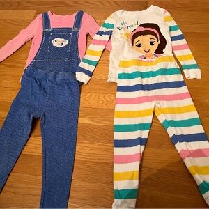 Ms. Rachel Pajamas Size 4T